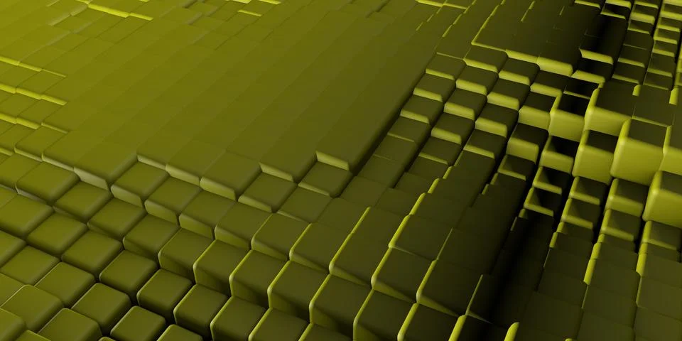 Isometric Cube Structure Abstract Background Stock Illustration