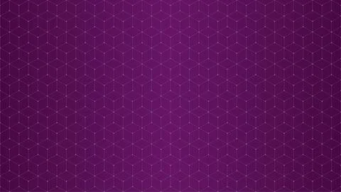 Isometric Cubes HD Purple Background Stock Illustration