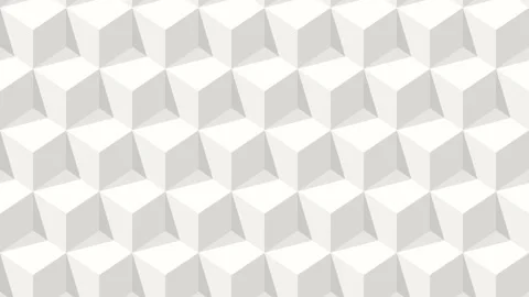 Isometric cubes seamless loop pattern Video stock 285176385