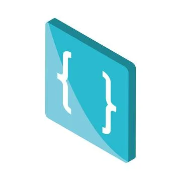 Isometric development web Stockillustratie