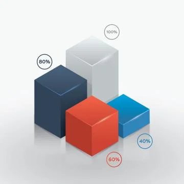 Isometric diagram Stock Illustration