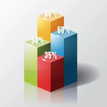 Isometric diagram Stock Illustration