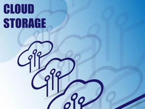 Isometric digital technology web banner. Abstract infographic template. Isome Stock-Illustration