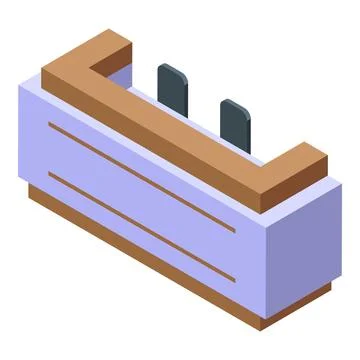 Isometric electronic component dip switch 스톡 일러스트