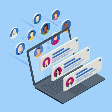 Isometric file manager, data storage and indexing. Human resources, team Stock Illustration