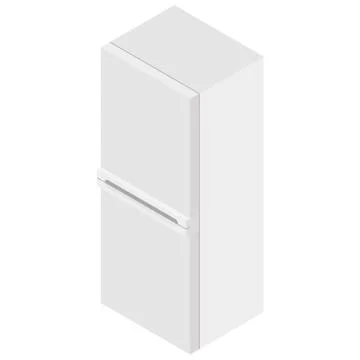 Isometric fridge icon Stock Illustration