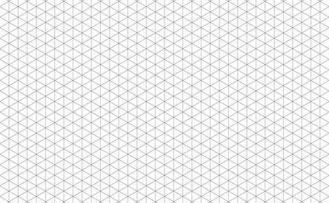 Isometric grid lines Stock Illustration