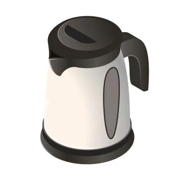 Isometric icon of an electric kettle Stock Illustration