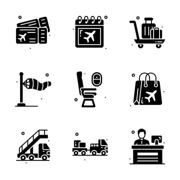 Isometric illustration pack representing big data science, server Ilustración de archivo