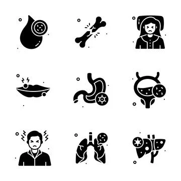 Isometric illustration pack representing big data science, server Stock Illustration