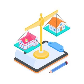 Isometric illustration pack representing cloud computing, data analytics, and Stock Illustration