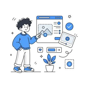 Isometric illustration pack representing enterprise data server network, cloud Stock Illustration