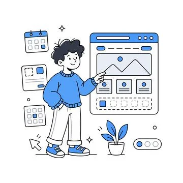 An isometric illustration of the tsunami wave is ready for premium use. Ilustração Stock
