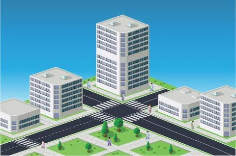 Isometric image Stock Illustration