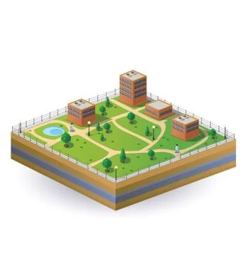 Isometric image Stock Illustration