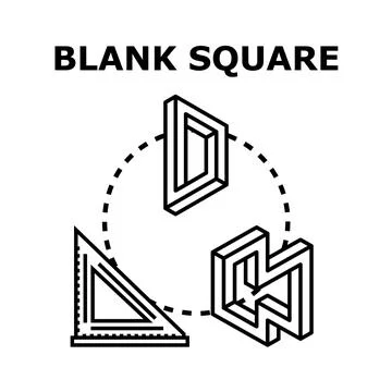 Isometric impossible shapes design with geometric elements イラスト素材