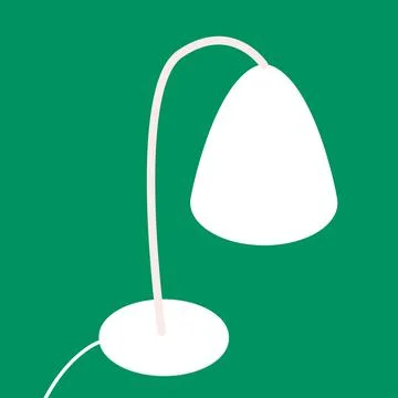 Isometric lamp vector illustration for web and imterior Stock Illustration