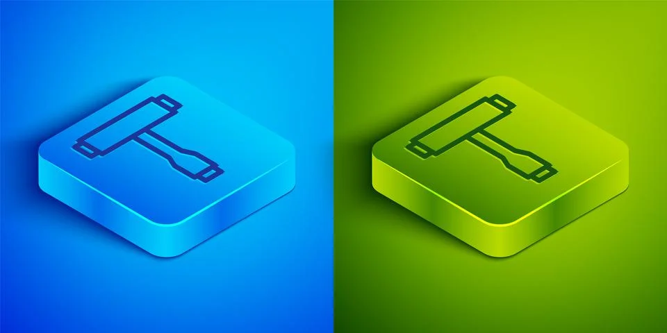 Isometric line Multi-Function All-In-One portable skate tool T-tool for Stock Illustration