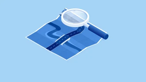 Isometric Logistics and Delivery Stock Footage 131274635