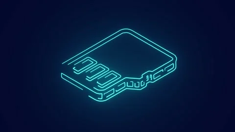 Isometric mobile sim global connectivity technology Stock Footage 241162367