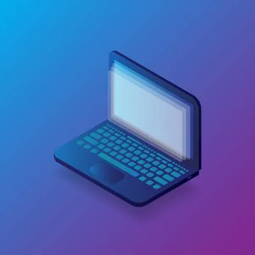 Isometric notebook 스톡 일러스트