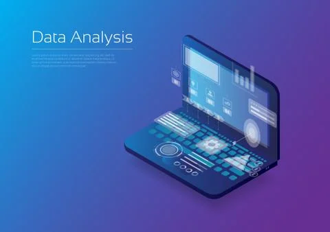 Isometric notebook Stock Illustration