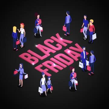 Isometric online shopping 2 Stock Illustration