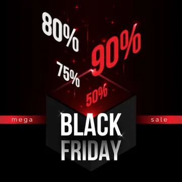Isometric online shopping BF Stock Illustration