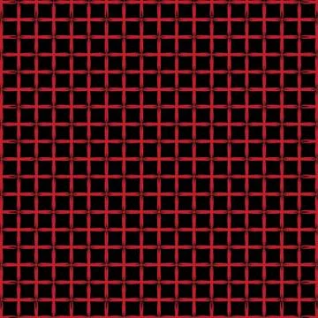 Isometric pattern in three red color Stock Illustration