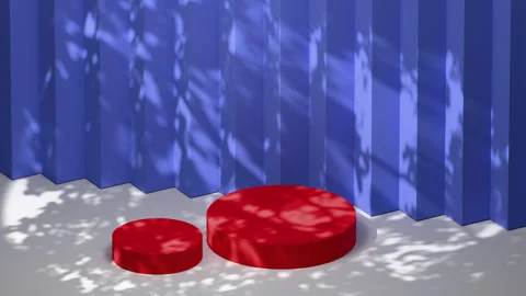 Isometric Podium Stock Footage 314003582