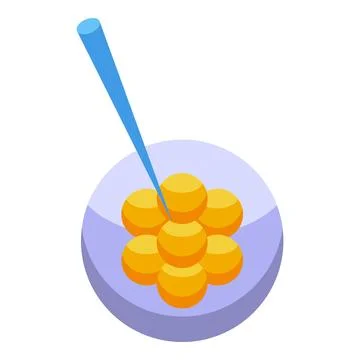 Isometric savings concept with coin stack and piggy bank Stock Illustration
