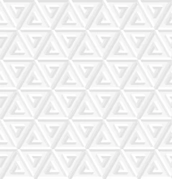 Isometric seamless pattern. 3D optical illusion background. Stock Illustration