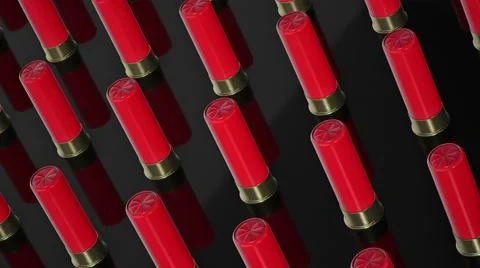 Isometric Shotgun Shells 库存影片 58931583