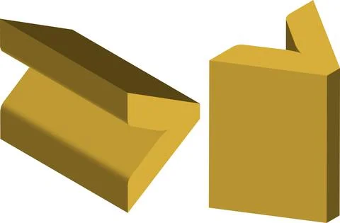 Isometric symbol. Template for creating logos, emblems, monograms. Black and  Stock Illustration