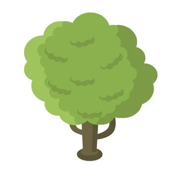 Isometric tree icon vector illustration eps.10 Stock Illustration