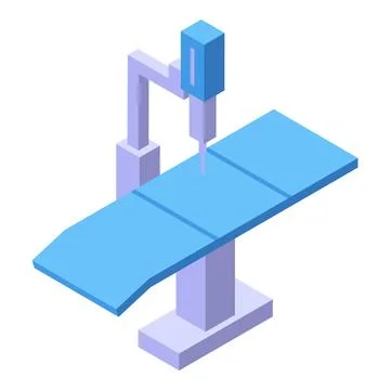 Isometric vector illustration of 3d printing process Stock Illustration
