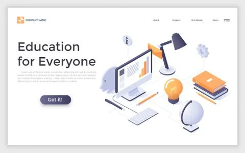 Isometric vector illustration Illustrazione stock