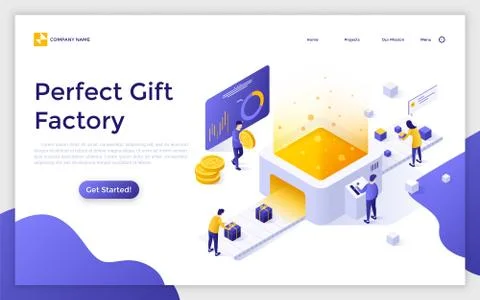 Isometric vector illustration Stock Illustration