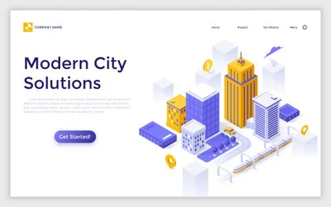 Isometric vector illustration Illustrazione stock