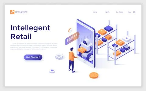 Isometric vector illustration Stock Illustration