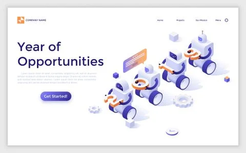 Isometric vector illustration Illustrazione stock