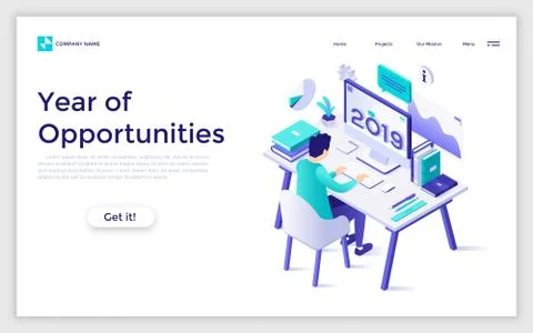 Isometric vector illustration Stock Illustration