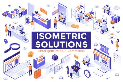 Isometric vector illustration Stock Illustration