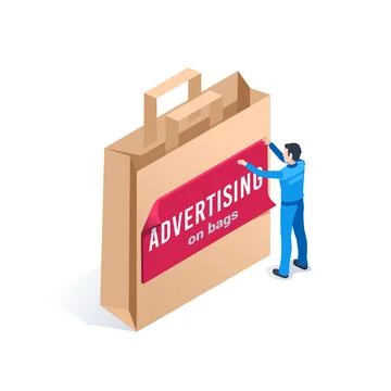 Isometric vector illustration isolated on white background, man in work cloth 스톡 일러스트