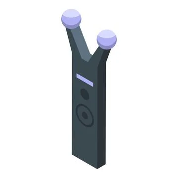 Isometric vector illustration of a robotic arm Stock Illustration