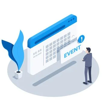 Isometric vector illustration on a white background, a man in a business suit Stock Illustration