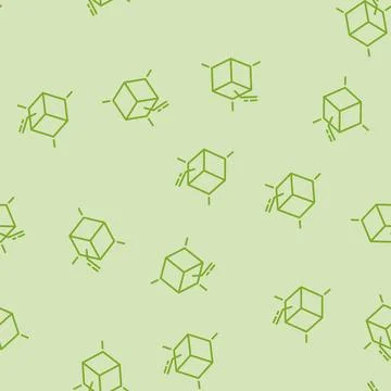 Isometric view architectural drafter line seamless pattern Illustrazione stock