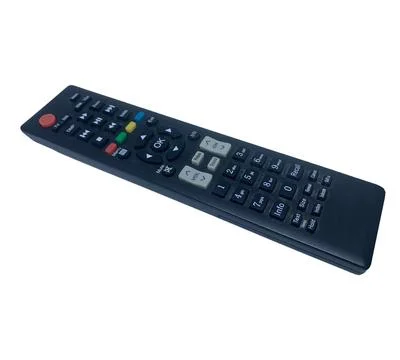 Isometric View black remote control for Tv, Stock Photos