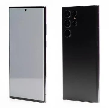 Isometric view of modern smartphone Stock Photos
