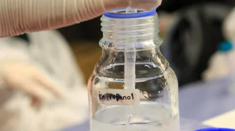 Isopropanol Stock Footage 25594751